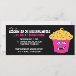 モンスターバッシュバースデーパーティ招待状 招待状