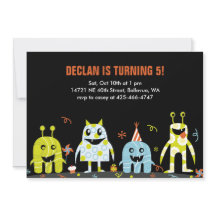 モンスターバッシュ・キッドの誕生日パーティーへの招待