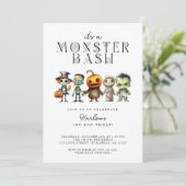 モンスターバッシュ フランケンシュタイン ハロウィンパーティー 招待状 (スタンド正面)