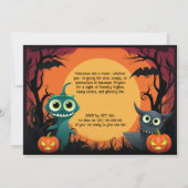 👻モンスターバッシュ！ 招待状 (裏面)