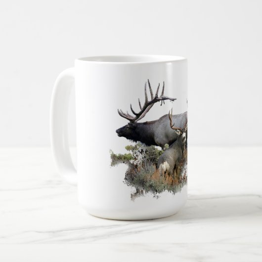 モンスターバルのトロフィーバック コーヒーマグカップ (正面左)