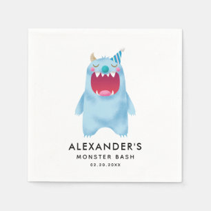 モンスターバースデーパーティー スタンダードカクテルナプキン