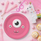 モンスターバースデーパーティー ペーパープレート (パーティー)