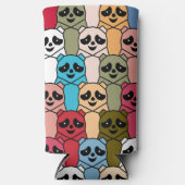 モンスターパンダ スリム缶クーラー (正面)