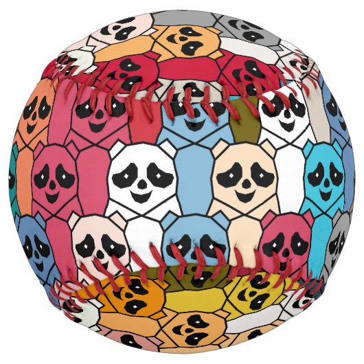 モンスターパンダ ソフトボール (正面)