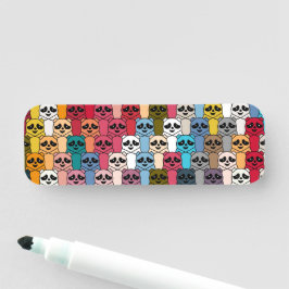 モンスターパンダ 名札