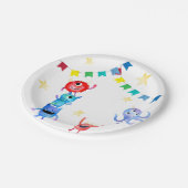 モンスターパーティープレート ペーパープレート (アングル)