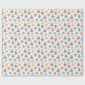 モンスターパーティーラッピング紙 ラッピングペーパー (フラット)