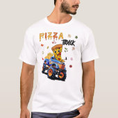 モンスターピザトラック Tシャツ (正面)