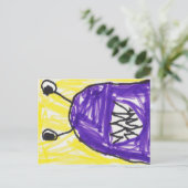 モンスターピース葉書 ポストカード (スタンド正面)