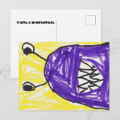 モンスターピース葉書 ポストカード (正面/裏面)