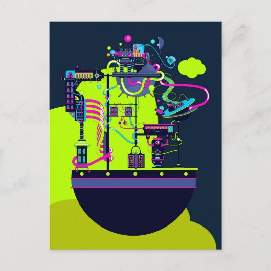 モンスターファクトリー ポストカード (正面)