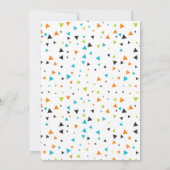 モンスターファースト誕生日招待状モンスター招待状 招待状 (裏面)