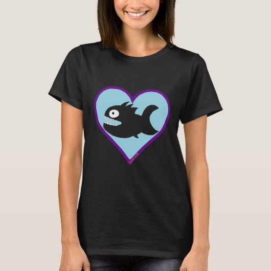 モンスターフィッシュカメレオン Tシャツ (正面)