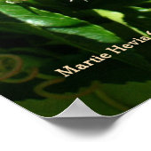 モンスターフラワープリント – フレームを選択 ポスター (角)