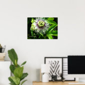 モンスターフラワープリント – フレームを選択 ポスター (ホームオフィス)