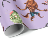 モンスターフルハロウィーン ラッピングペーパー (ロールコーナー)