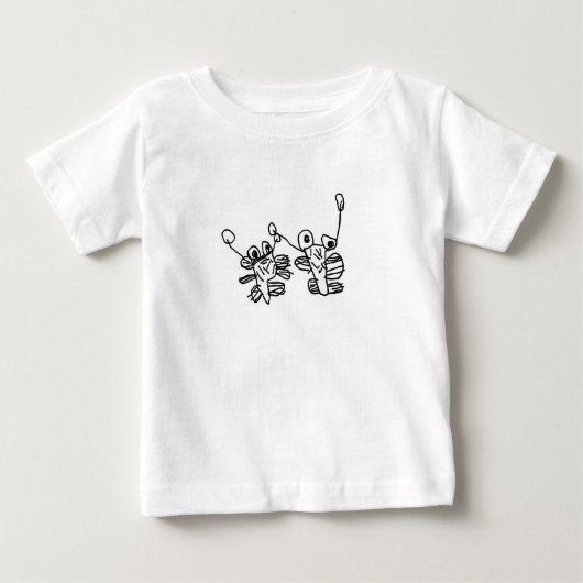 モンスターフレンズ ベビーTシャツ (正面)