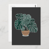 モンスタープラントビューティフルハウスプラント ポストカード (正面/裏面)