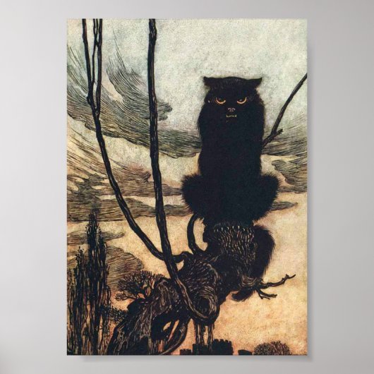 モンスタープリントバイアーサー・ラッカム ポスター (正面)