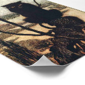 モンスタープリントバイアーサー・ラッカム ポスター (角)