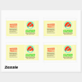 モンスタープロテクション – アンチ – モンスタースプすごいレイ 長方形シール (シート)