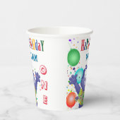 モンスターベア子供の誕生日パーティー 紙コップ (左)