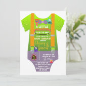 モンスターベビーシャワー – モンスターを作成 招待状 (スタンド正面)