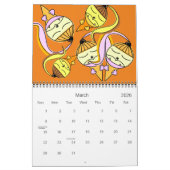 モンスターペットカレンダー カレンダー (3月 2026)