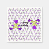 モンスターペーパーナプキン スタンダードカクテルナプキン (正面)