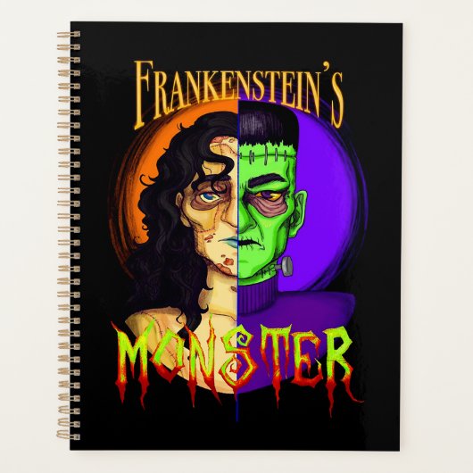 モンスターホラークラシックラー映画、ホラー映画 プランナー手帳 (正面)