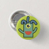 モンスターボタン: ヌードル 缶バッジ (正面&裏面)