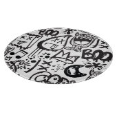 モンスターボーイズ：手描きパターン カッティングボード (角)