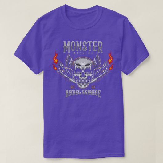 モンスターマシン Tシャツ (デザイン正面)