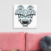 モンスターマスク キャンバスプリント (インサイチュ (リビング))