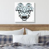 モンスターマスク キャンバスプリント (インサイチュ (寝室))