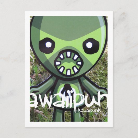 モンスターマスコット ポストカード (正面)