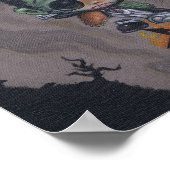 モンスターマッシュアートプリント ポスター (角)