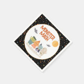 モンスターマッシュキッズハロウィーン スタンダードカクテルナプキン (角)