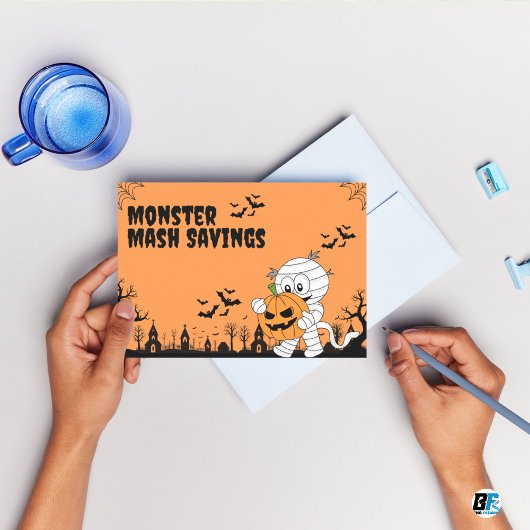 モンスターマッシュセール - ハッピーハロウィン ポストカード