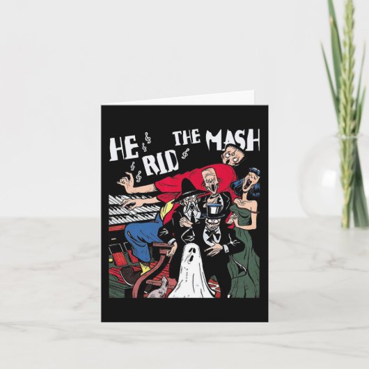 モンスターマッシュハロウィーングール幽霊 カード (正面)