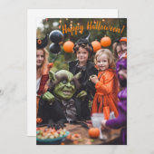 モンスターマッシュパーティー、ハッピーハローウィン シーズンカード (正面/裏面)