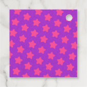 モンスターマッシュパープルキッズハロウィーン誕生日パーティー フェイバータグ (裏面)