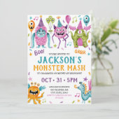 モンスターマッシュボーイの最初の誕生日パーティー 招待状 (スタンド正面)