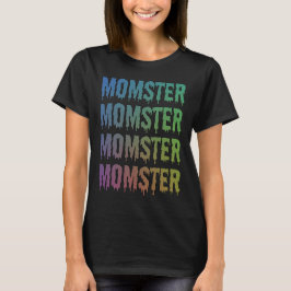 モンスターママドリップフォントのハロウィーン仮装 Tシャツ