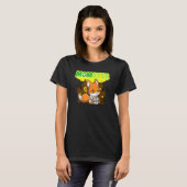 モンスターママ おばけのママ 怖い ハロウィン ママ 気持ち悪い Tシャツ (正面フル)