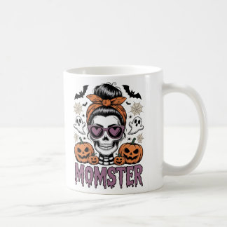 モンスターママ ハロウィンマグカップ - おもしろママ コーヒー カップ