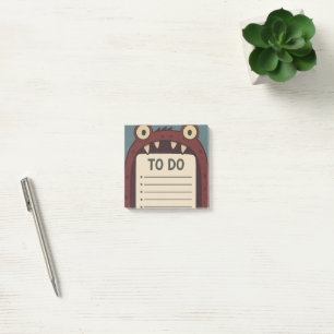 モンスターマルメモ帳 To Do リスト ポストイット