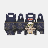 モンスターミマー子供の誕生日パーティー フェイバーボックス (折り畳みなし)