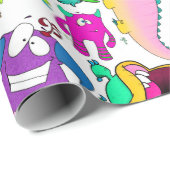 モンスターメンジュリー、ラッピング紙 ラッピングペーパー (ロールコーナー)